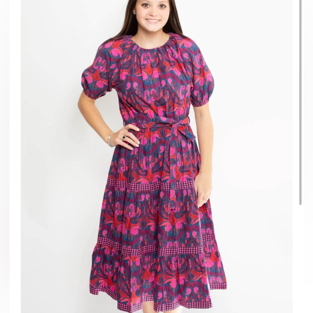 Oliphant Kazak Midi Dress